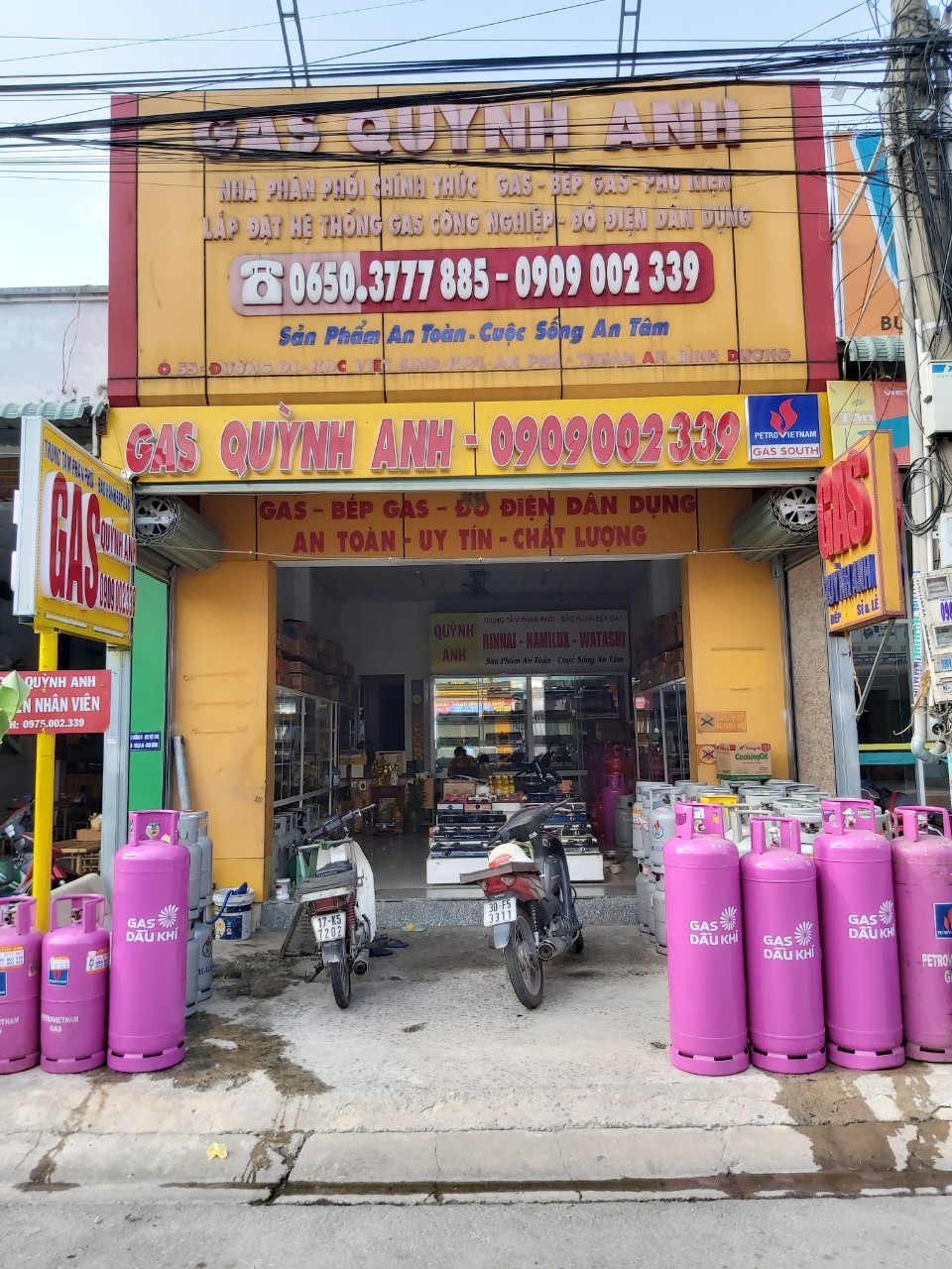 Gas Quỳnh Anh